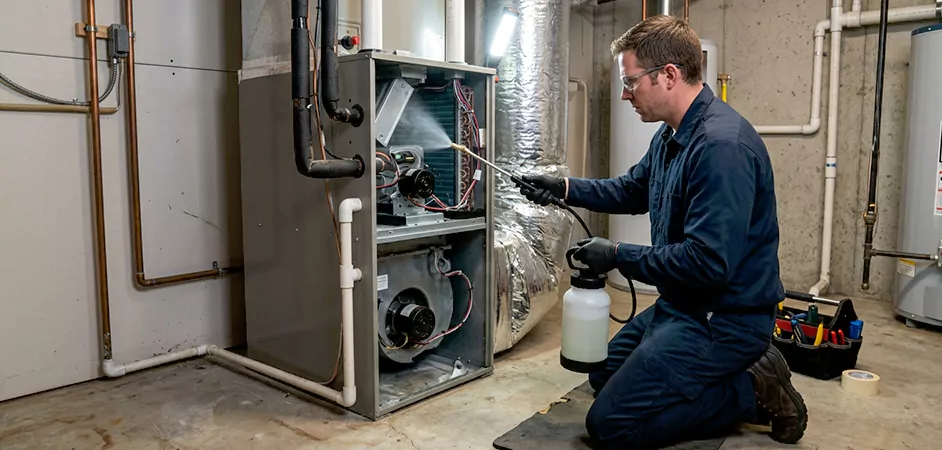Air Handler Antimicrobial Treatment in East Brunswick