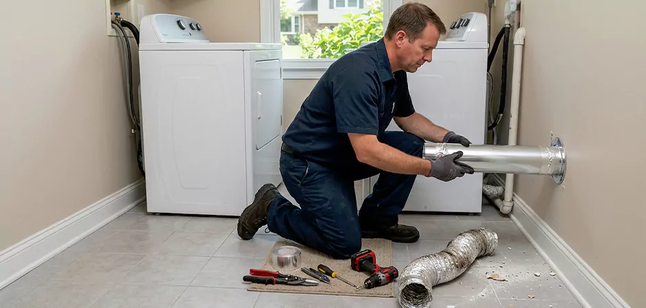 Dryer Vent Replacement in East Brunswick