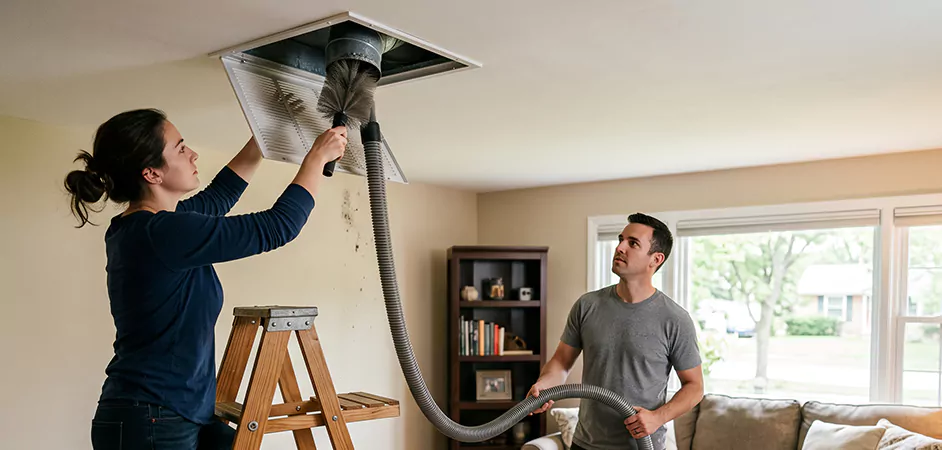 Roof and Wall Exhaust Cap Cleaning in East Brunswick
